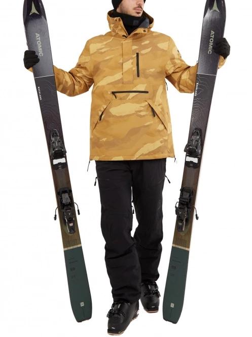 Fundango Tilbury Logo Anorak férfi síkabát narancssárga színben 5