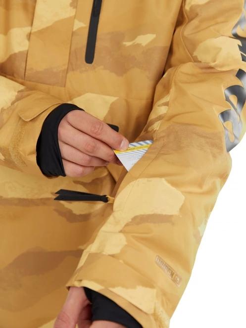 Fundango Tilbury Logo Anorak férfi síkabát narancssárga színben 8