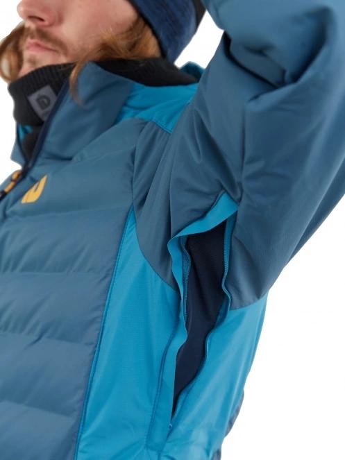 Fundango Orion Padded Jacket férfi steppelt síkabát kék színben 8