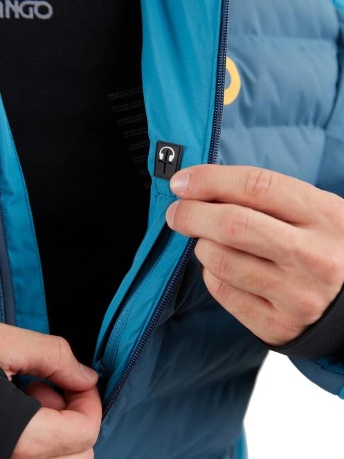 Fundango Orion Padded Jacket férfi steppelt síkabát kék színben 9