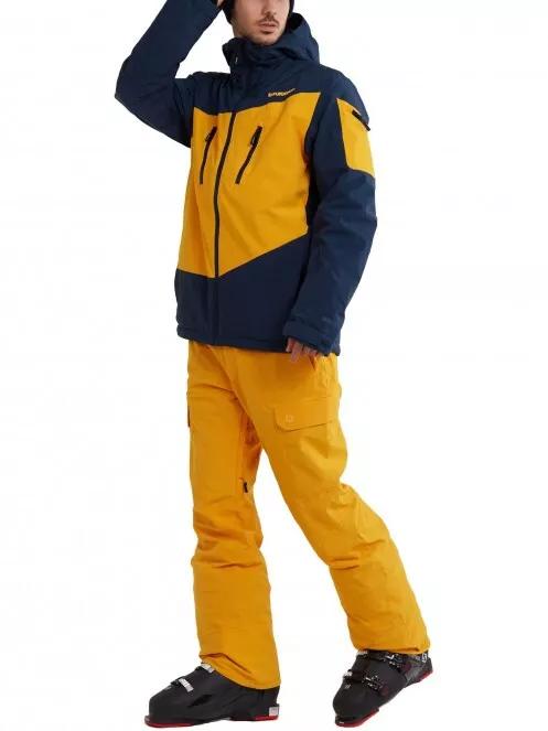 Fundango Privet Jacket férfi síkabát narancssárga színben 4