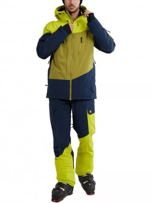 Fundango Privet Jacket férfi síkabát sárga színben 4