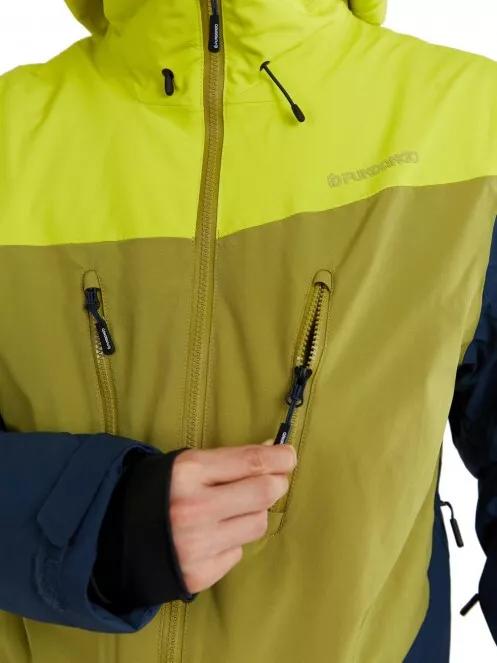 Fundango Privet Jacket férfi síkabát sárga színben 5