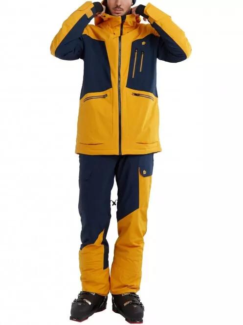 Fundango Decatur Jacket férfi síkabát sárga színben 4
