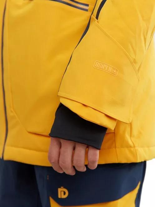 Fundango Decatur Jacket férfi síkabát sárga színben 6