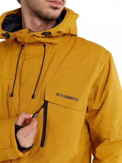 Fundango Ryder Jacket férfi síkabát narancssárga színben 6