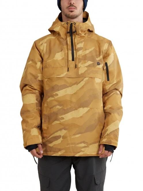Fundango Burnaby Anorak férfi síkabát barna színben 2