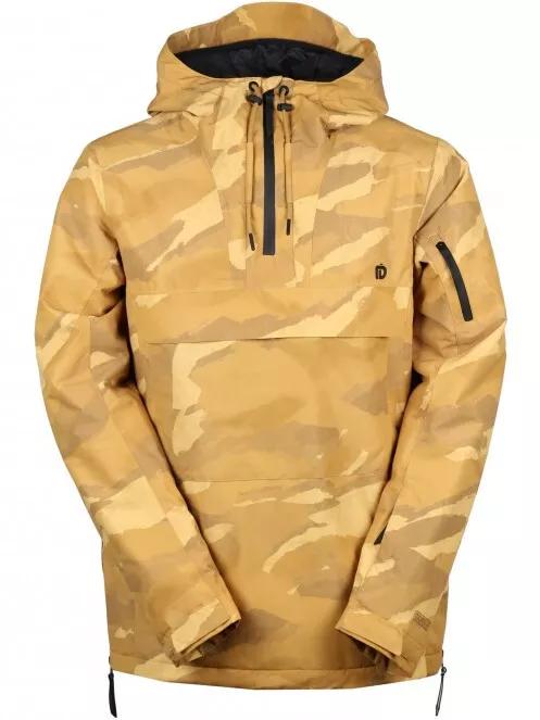 Fundango Burnaby Anorak férfi síkabát barna színben 7