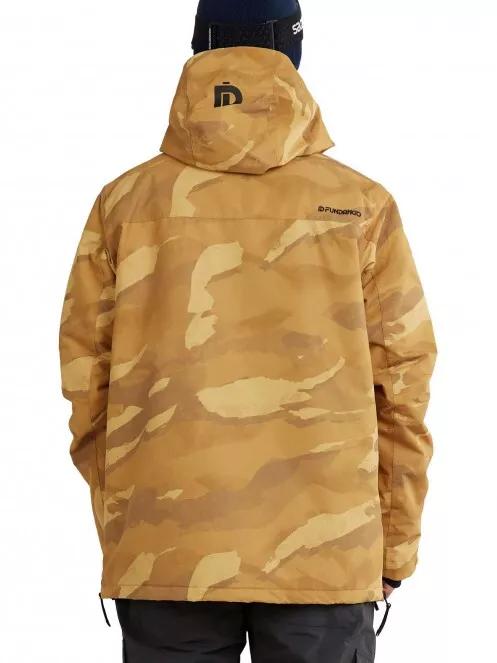 Fundango Burnaby Anorak férfi síkabát barna színben 3