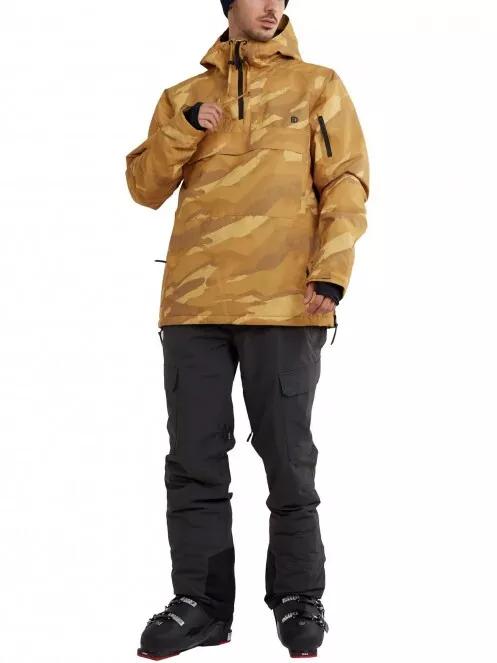 Fundango Burnaby Anorak férfi síkabát barna színben 4