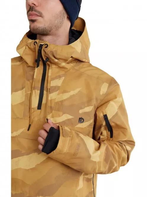 Fundango Burnaby Anorak férfi síkabát barna színben 5