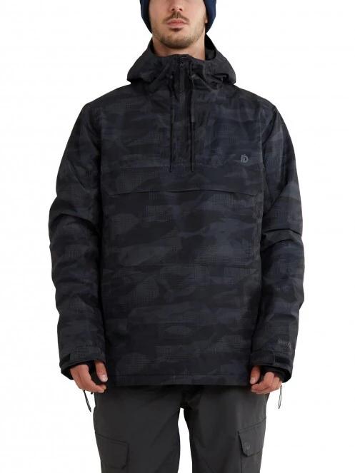Fundango Burnaby Anorak férfi síkabát fekete színben 2