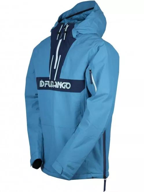 Fundango Burnaby Logo Anorak férfi síkabát világoskék színben 7