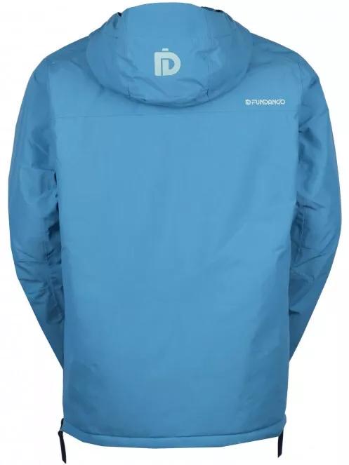 Fundango Burnaby Logo Anorak férfi síkabát világoskék színben 8