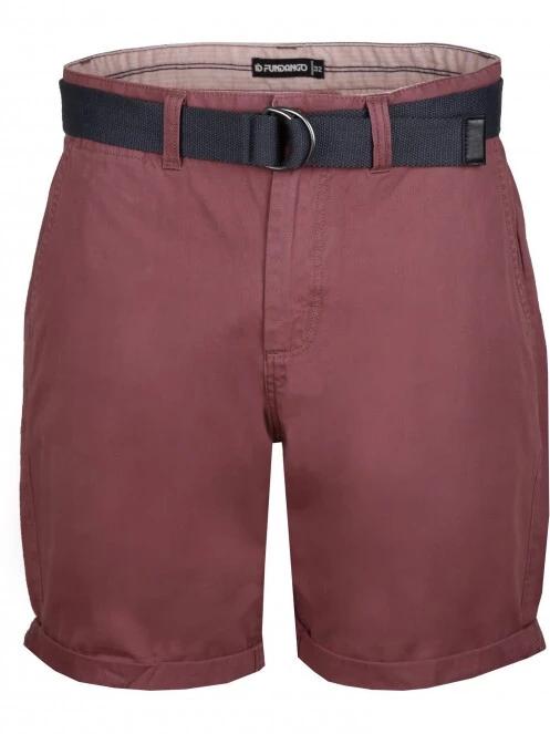 Fundango North Shore Chino Shorts férfi rövidnadrág piros színben 6