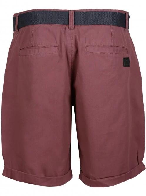Fundango North Shore Chino Shorts férfi rövidnadrág piros színben 7