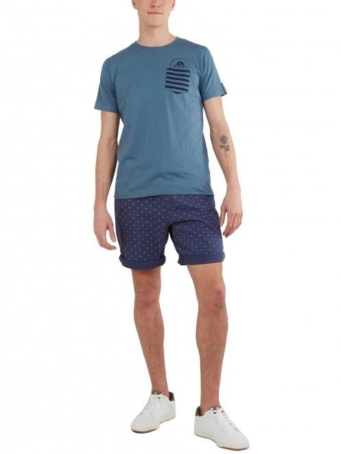 Fundango North Shore Chino Shorts férfi rövidnadrág sötétkék színben 6