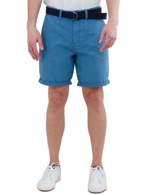 Fundango North Shore Chino Shorts férfi rövidnadrág kék színben 2