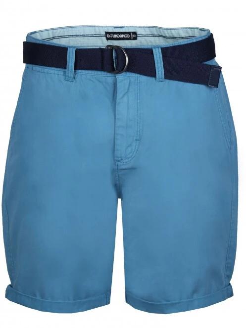 Fundango North Shore Chino Shorts férfi rövidnadrág kék színben 7