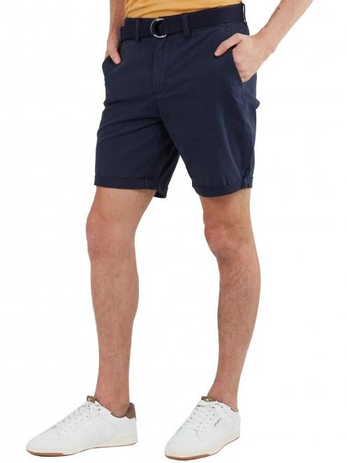 Fundango North Shore Chino Shorts férfi rövidnadrág kék színben 2