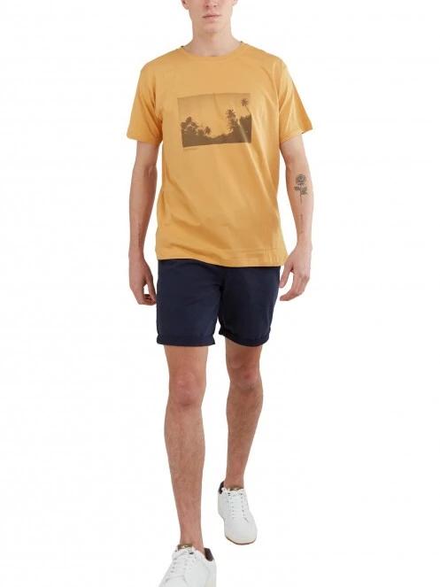 Fundango North Shore Chino Shorts férfi rövidnadrág kék színben 4