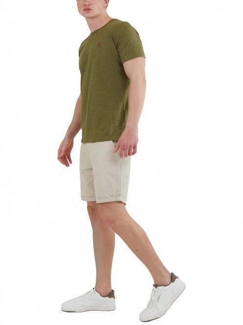 Fundango North Shore Chino Shorts férfi rövidnadrág homok színben 4