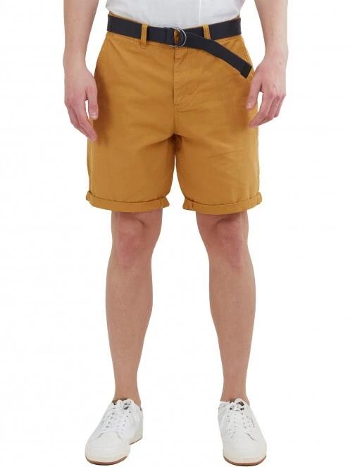 Fundango North Shore Chino Shorts férfi rövidnadrág sárga színben 2