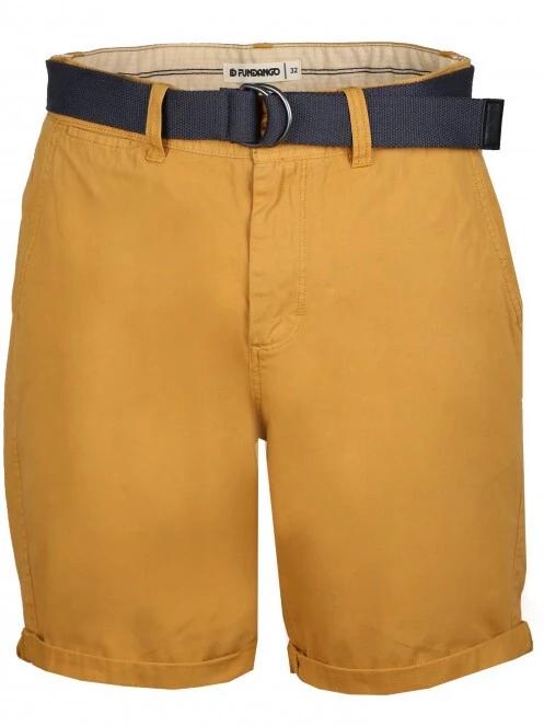 Fundango North Shore Chino Shorts férfi rövidnadrág sárga színben 7