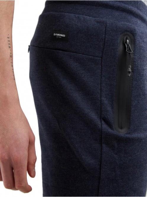 Fundango Woody Sweatshort férfi rövidnadrág sötétkék színben 6