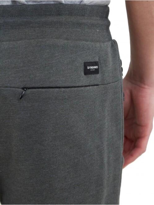 Fundango Woody Sweatshort férfi rövidnadrág oliva színben 6
