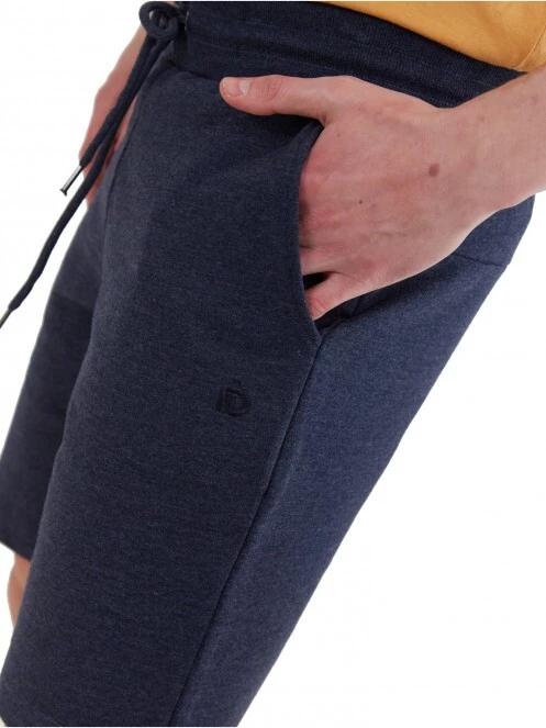 Fundango Delon Sweatshort férfi rövidnadrág kék színben 5