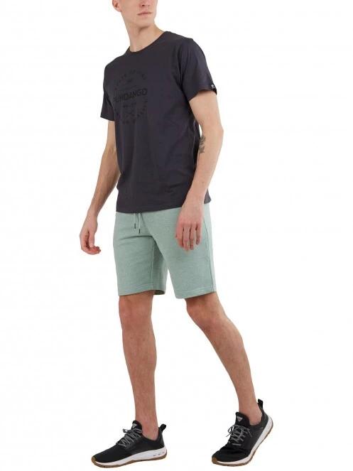Fundango Delon Sweatshort férfi rövidnadrág zöld színben 5