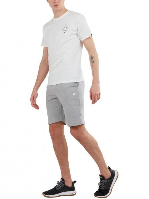 Fundango Delon Sweatshort férfi rövidnadrág szürke színben 5
