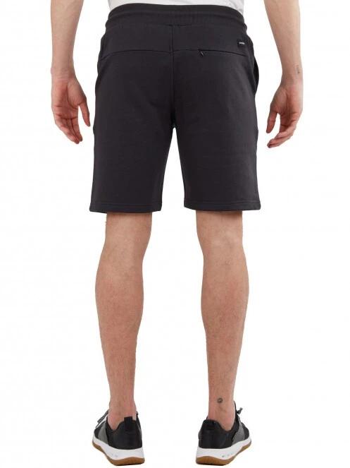 Fundango Delon Sweatshort férfi rövidnadrág fekete színben 3