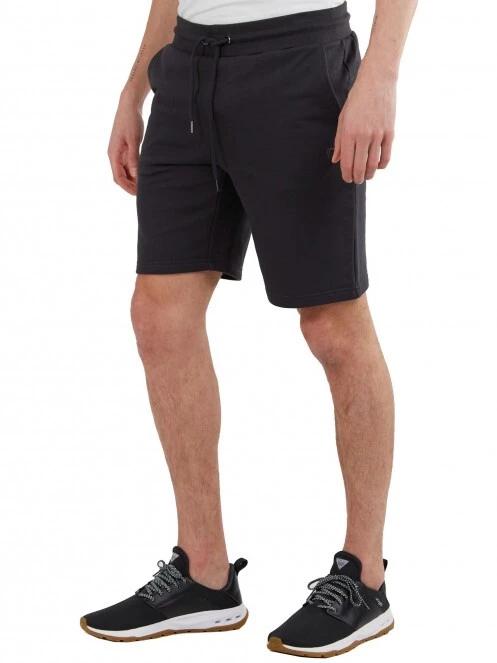 Fundango Delon Sweatshort férfi rövidnadrág fekete színben 4