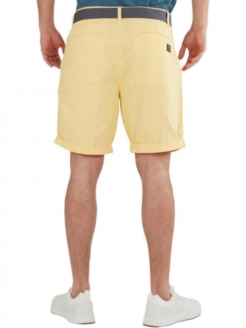 Fundango North Shore Chino Shorts férfi rövidnadrág sárga színben 3