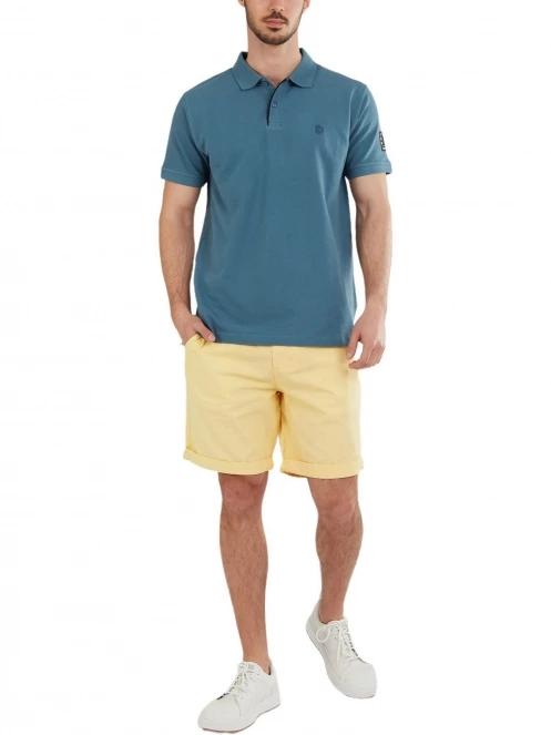 Fundango North Shore Chino Shorts férfi rövidnadrág sárga színben 4