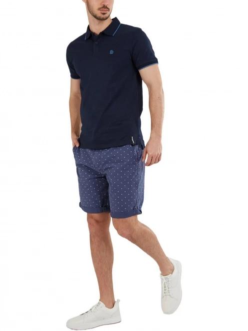 Fundango North Shore Chino Shorts férfi rövidnadrág kék színben 4