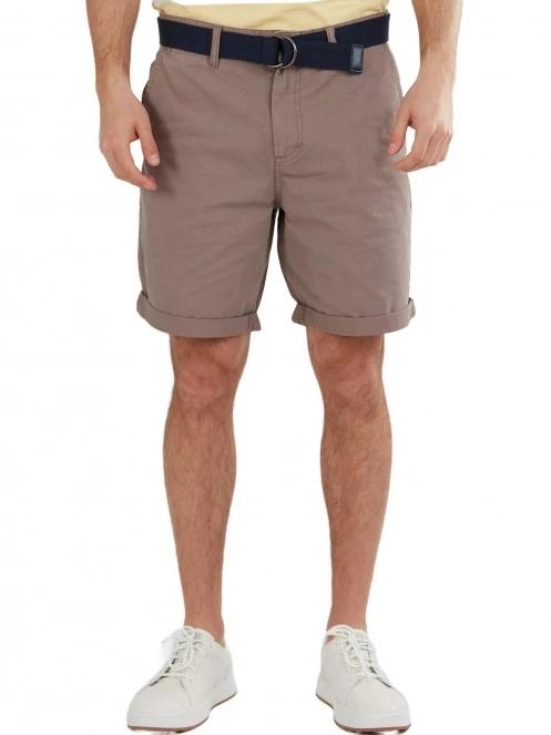 Fundango North Shore Chino Shorts férfi rövidnadrág barna színben 2