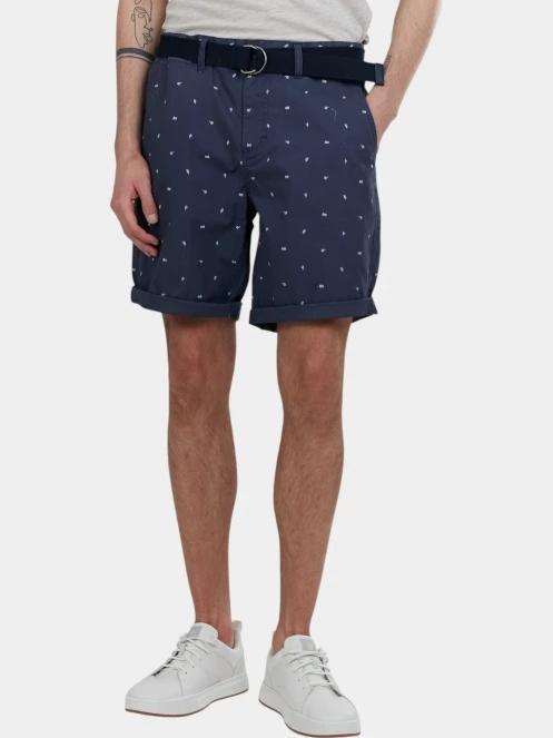 Fundango North Shore Chino Shorts férfi rövidnadrág sötétkék színben 2