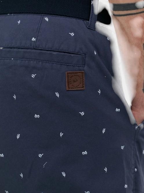 Fundango North Shore Chino Shorts férfi rövidnadrág sötétkék színben 8