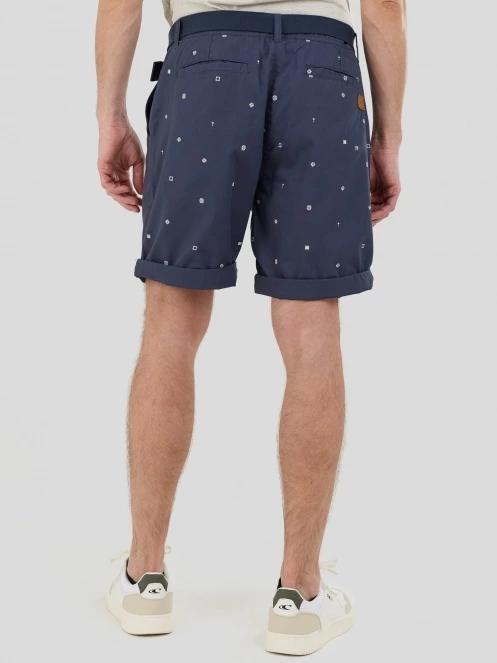 Fundango North Shore Chino Shorts férfi rövidnadrág sötétkék színben 5
