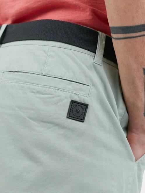 Fundango North Shore Chino Shorts férfi rövidnadrág zöld színben 5