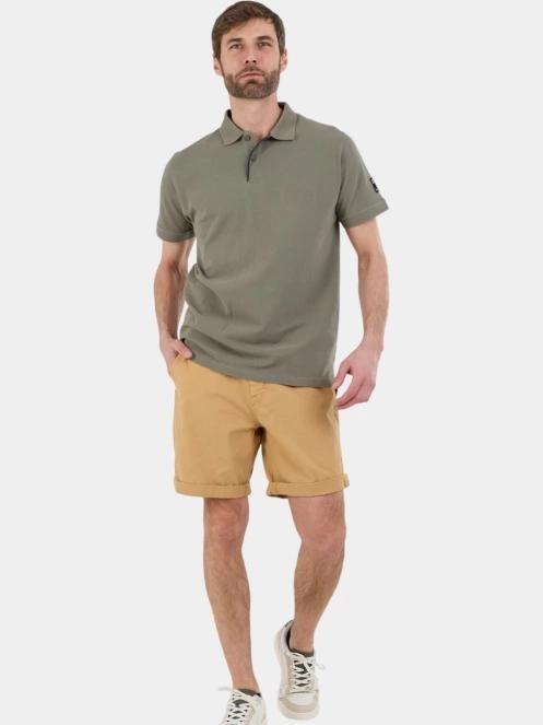 Fundango North Shore Chino Shorts férfi rövidnadrág sárga színben 4