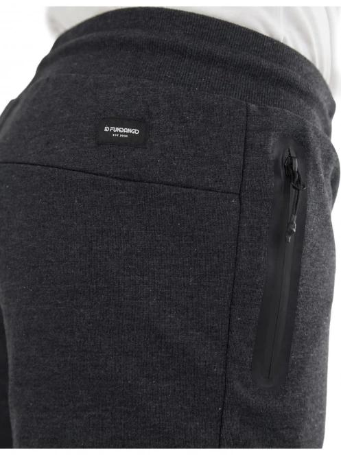 Fundango Woody Sweatshort férfi tréning rövidnadrág fekete színben 6
