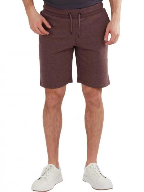 Fundango Delon Sweatshort férfi tréning rövidnadrág lila színben 2