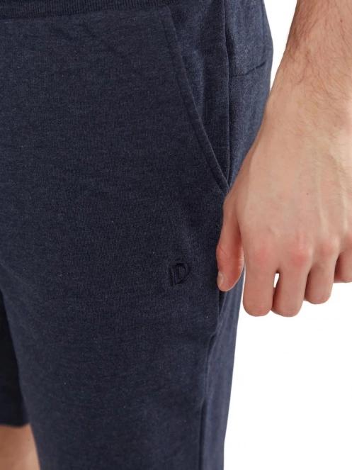 Fundango Delon Sweatshort férfi tréning rövidnadrág sötétkék színben 5