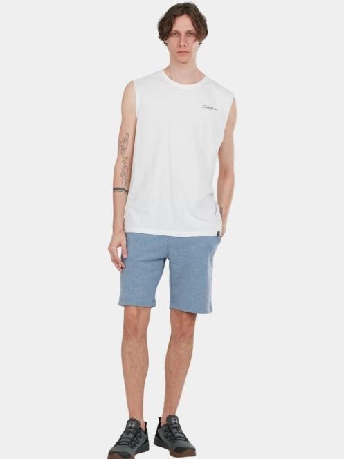 Fundango Delon Sweatshorts férfi tréning rövidnadrág kék színben 4