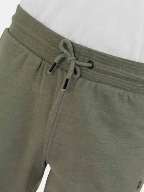 Fundango Delon Sweatshorts férfi tréning rövidnadrág zöld színben 5
