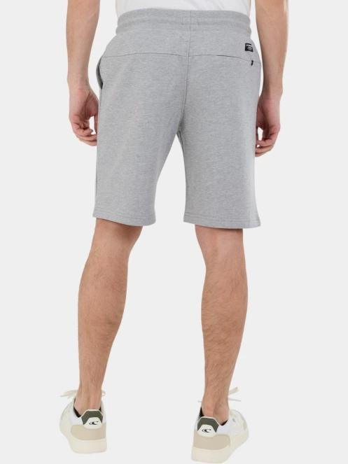 Fundango Delon Sweatshorts férfi tréning rövidnadrág szürke színben 3